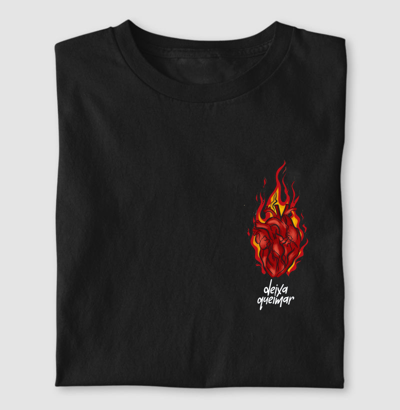 Camiseta - Deixa Queimar
