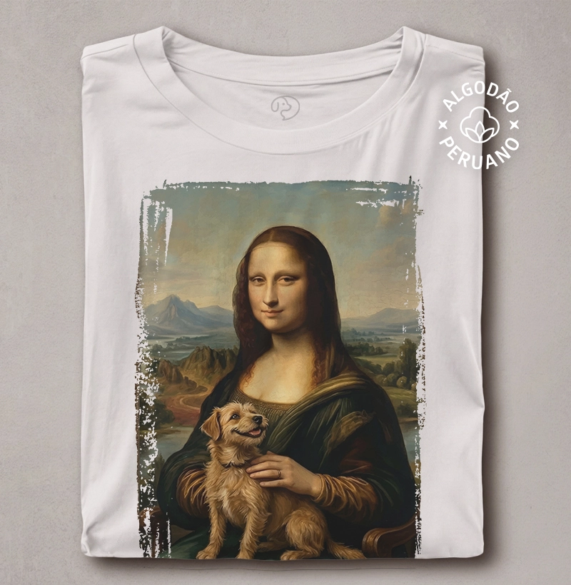 Mona Lisa com Doguinho
