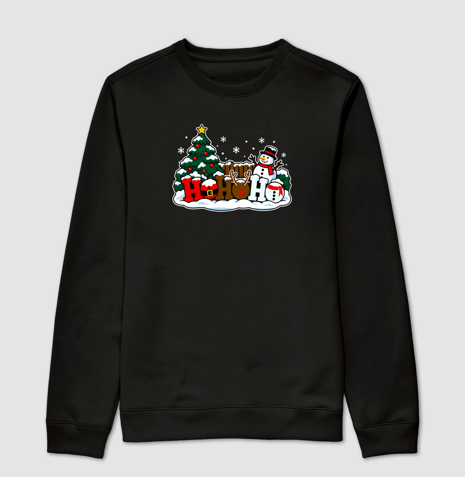 Ho Ho Ho – Boneco de Neve e Rena