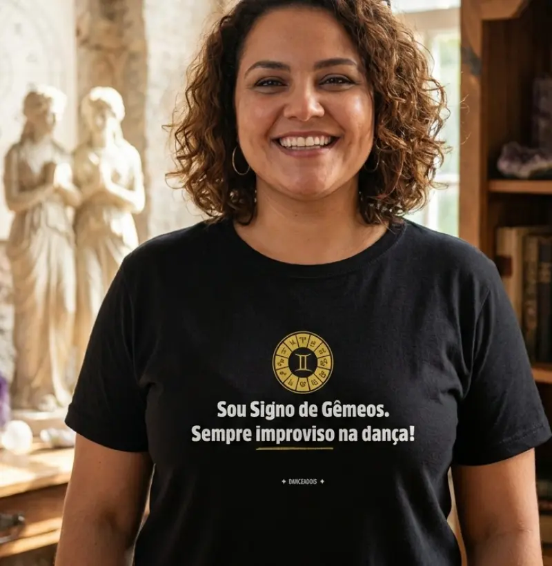Sou Signo de Gêmeos. Sempre improviso na dança