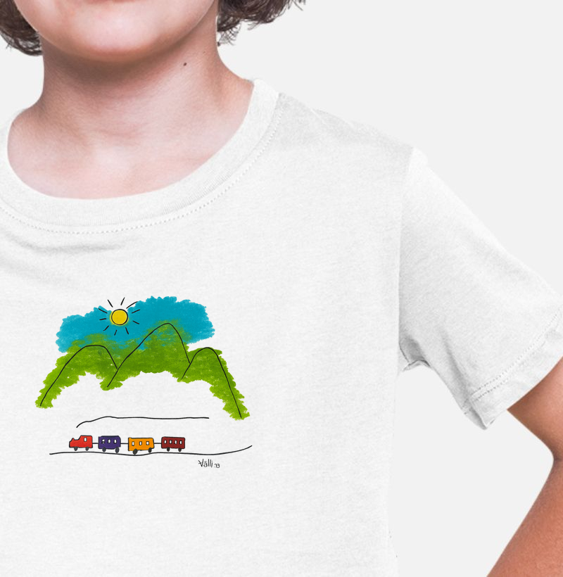 Camiseta Infantil "Geraes" - Milton Nascimento