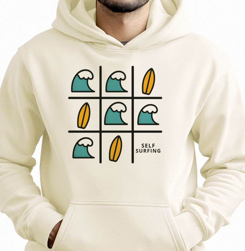 TIC TAC SURF - Hoodie Moletom
