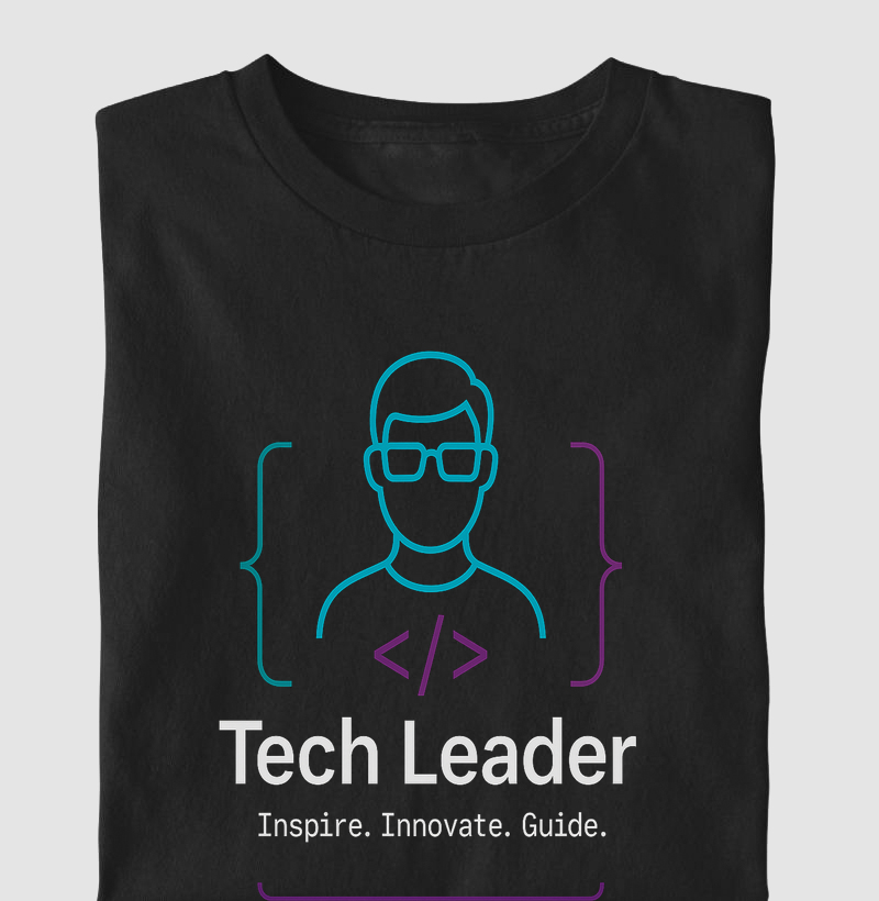 Camiseta Tech Leader – Inspire. Innovate. Guide