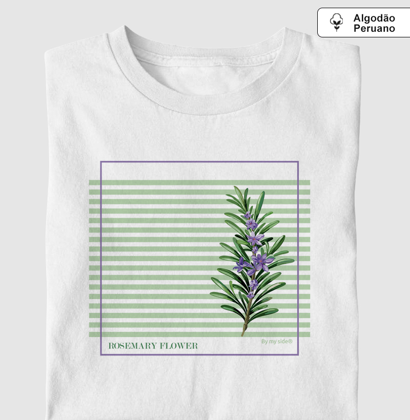 ALECRIM VERDE - Algodão Peruano