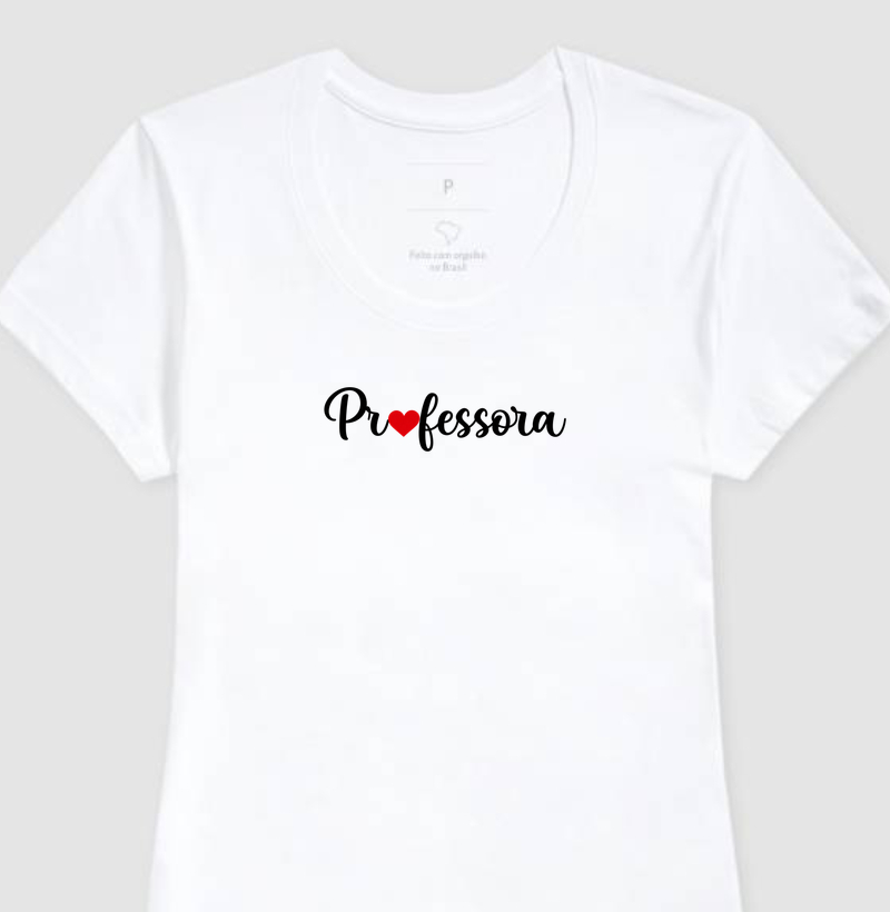 Professora - com coração