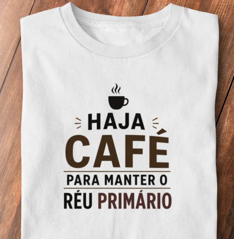 Haja café para manter o réu primário.
