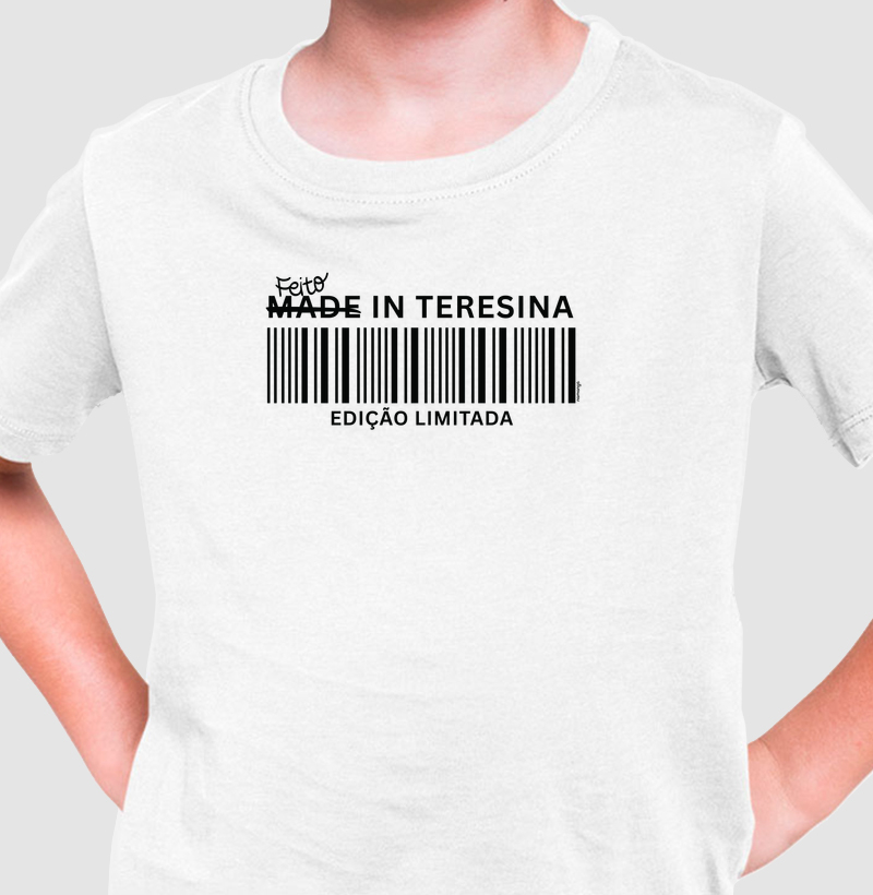 Feito em Teresina - Camiseta Infantil