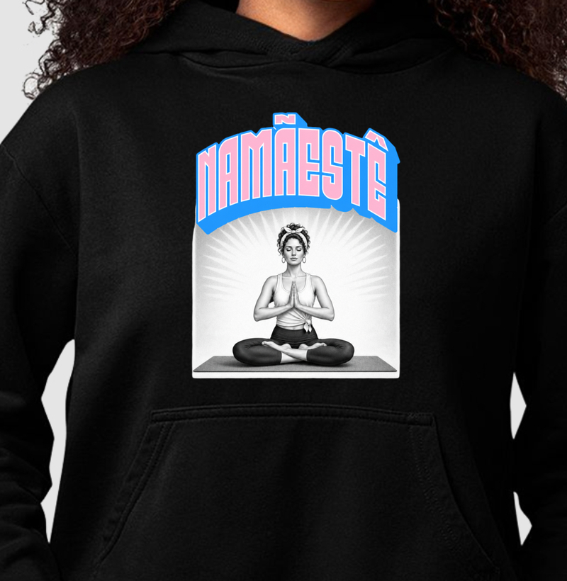 Namãestê Saudação 1 - Hoodie Moletom Premium
