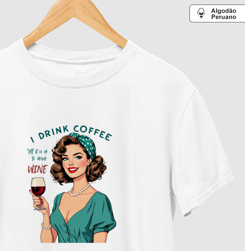 I drink coffee -> Retro