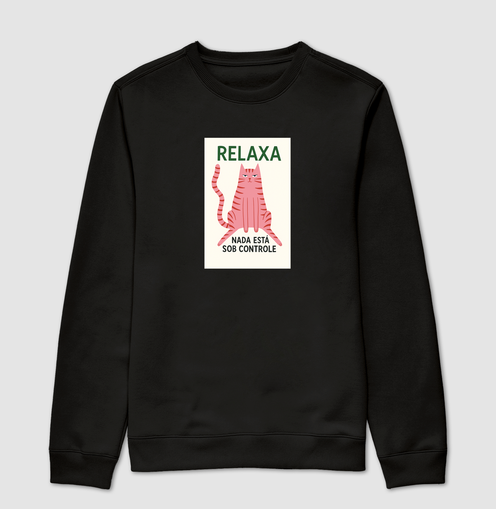 RELAXA. NADA ESTÁ SOB CONTROLE