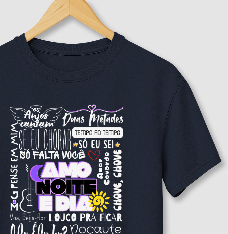 Camiseta Músicas J&M