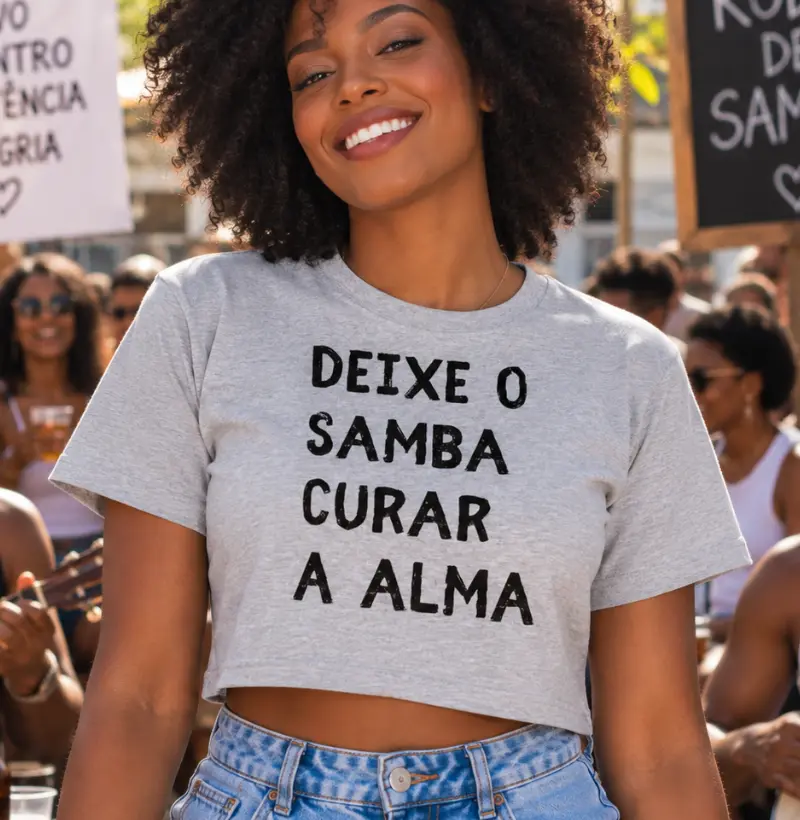 Deixe o Samba curar a alma - Cropped