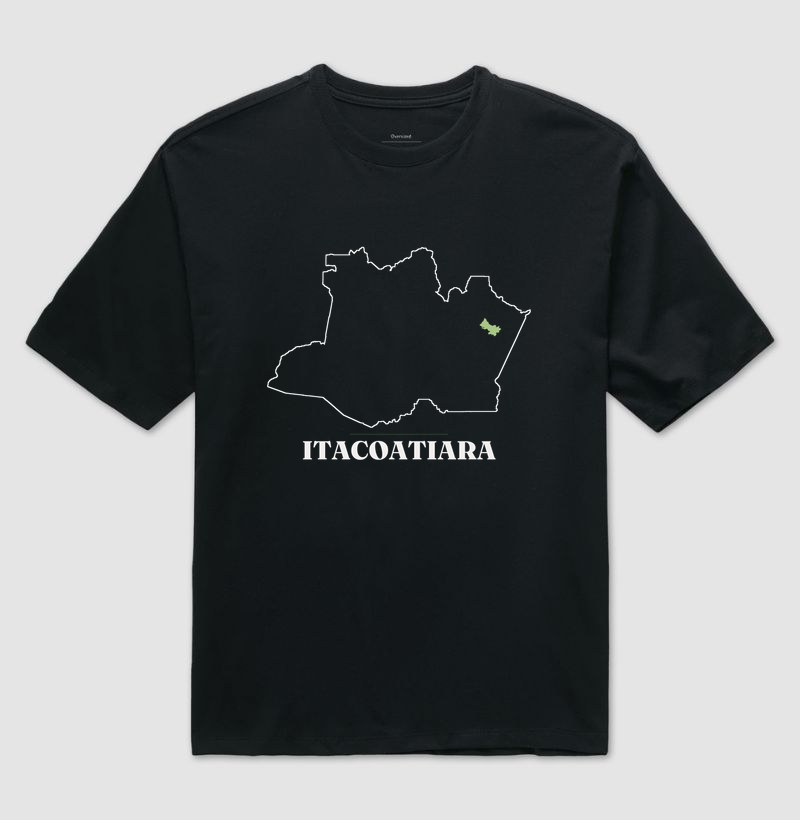 Itacoatiara | Traço AM - Camiseta Oversized