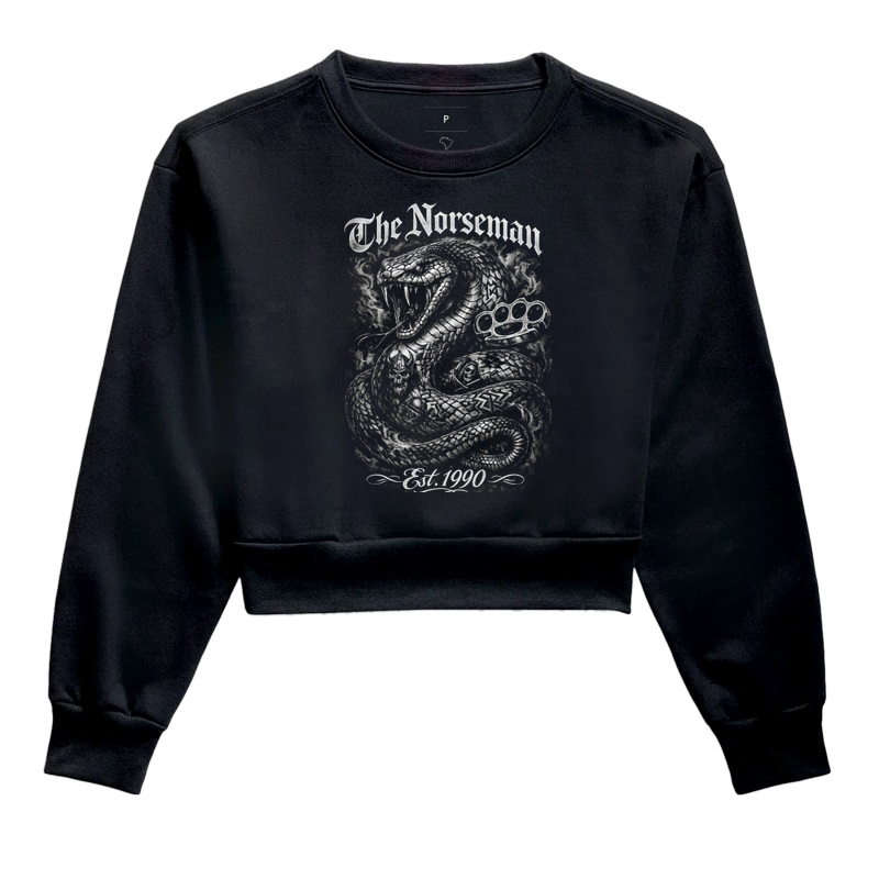 Moletom Cropped Snake I