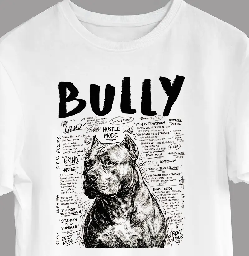 American Bully | Handwriting