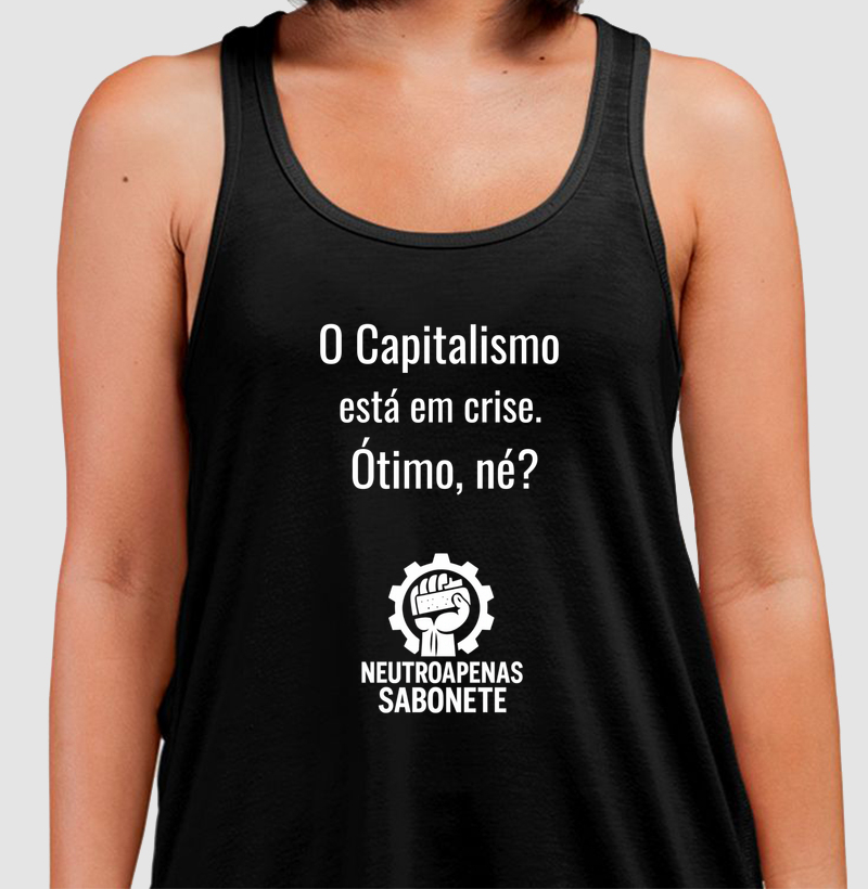 Camiseta O capitalismo está em crise