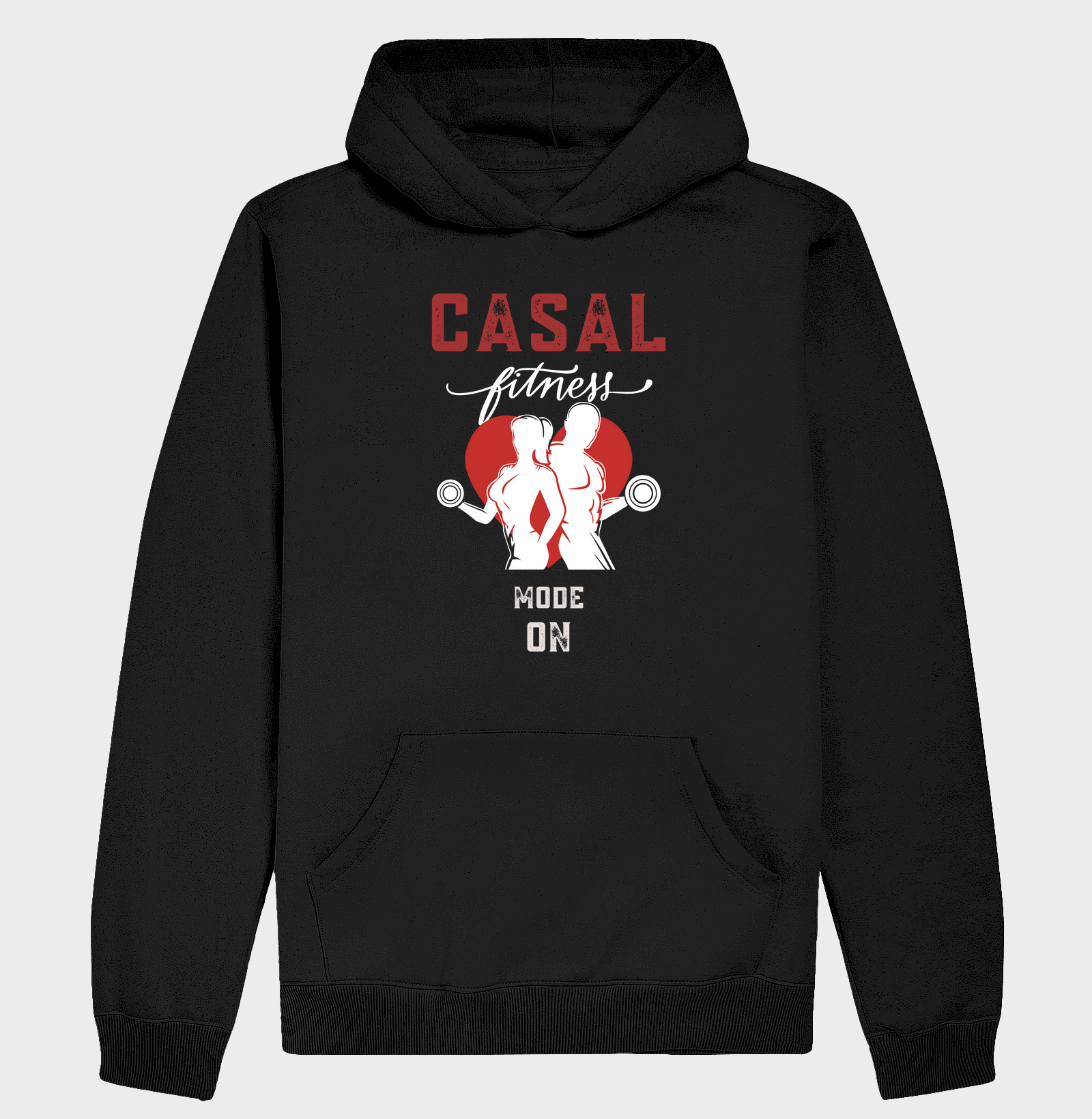 Casal fitness mode on