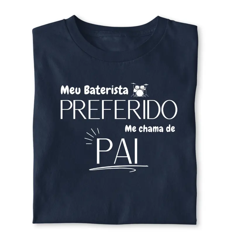Meu Baterista preferido me chama de Pai