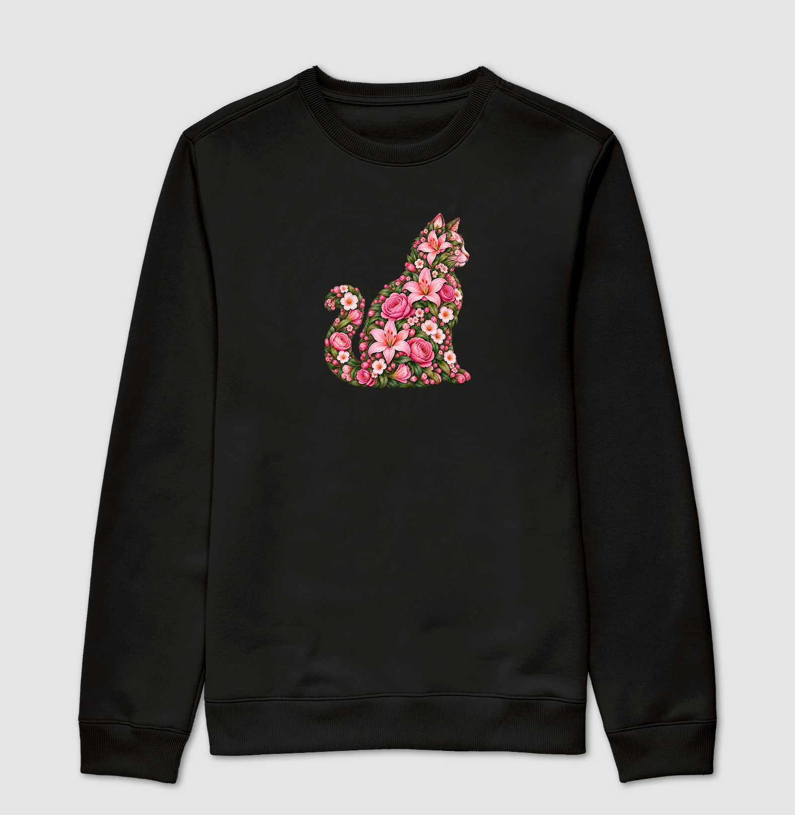 Gato Florido - Suéter Moletom
