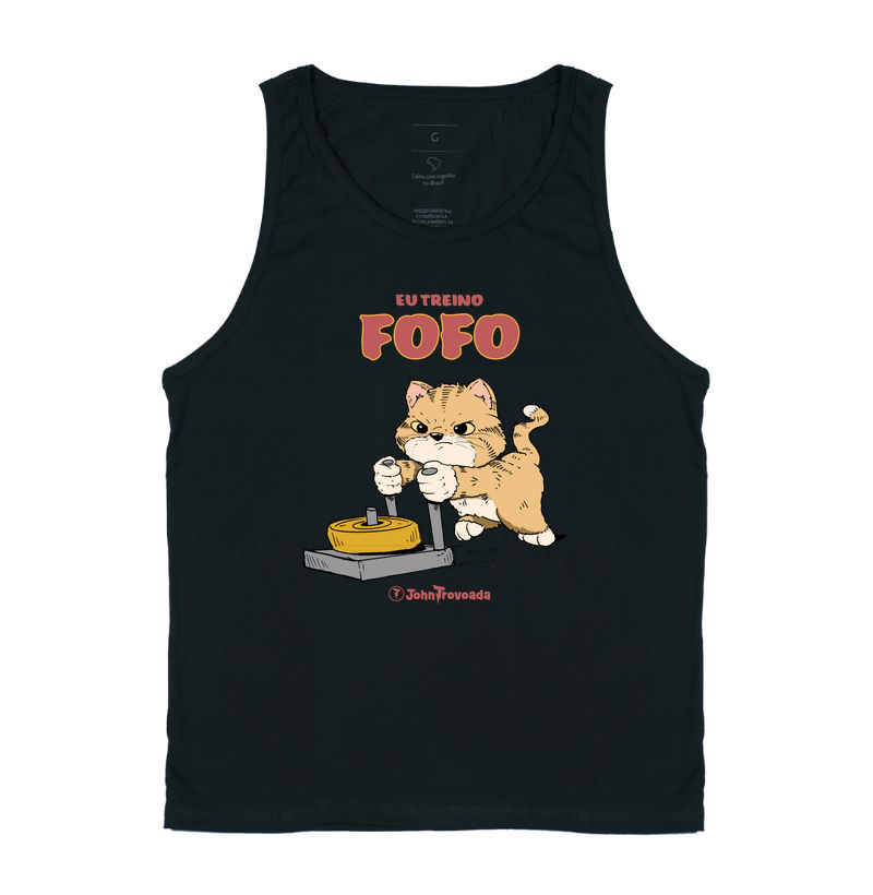 Gato Eu treino fofo 