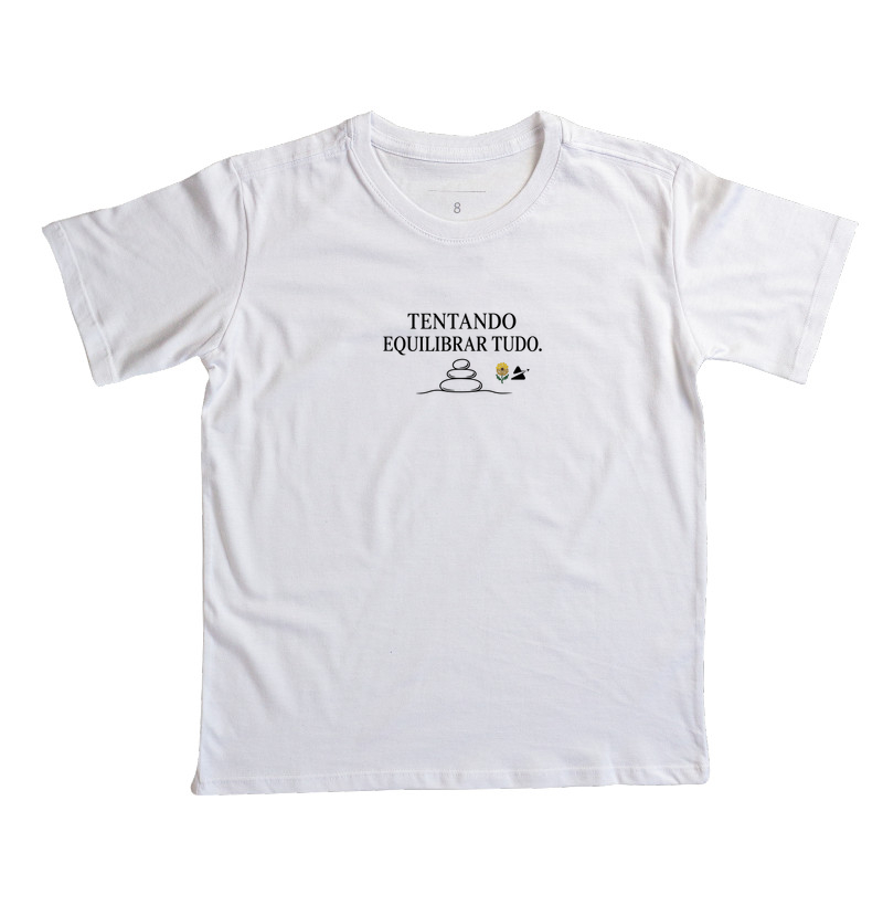 Equilíbrio - Camiseta Infantil