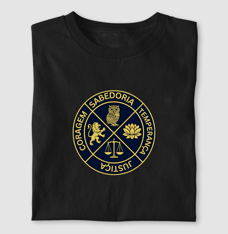 Camiseta Virtudes Estoicas - Mr. GADU