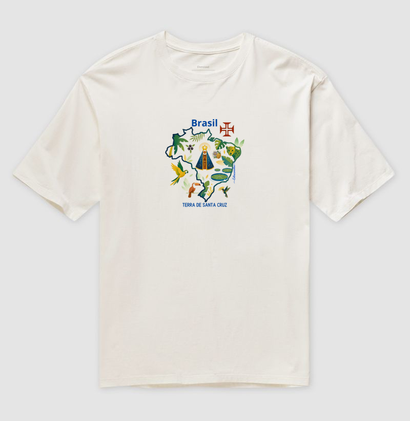 Brasil Terra de Santa Cruz (minimalista)
