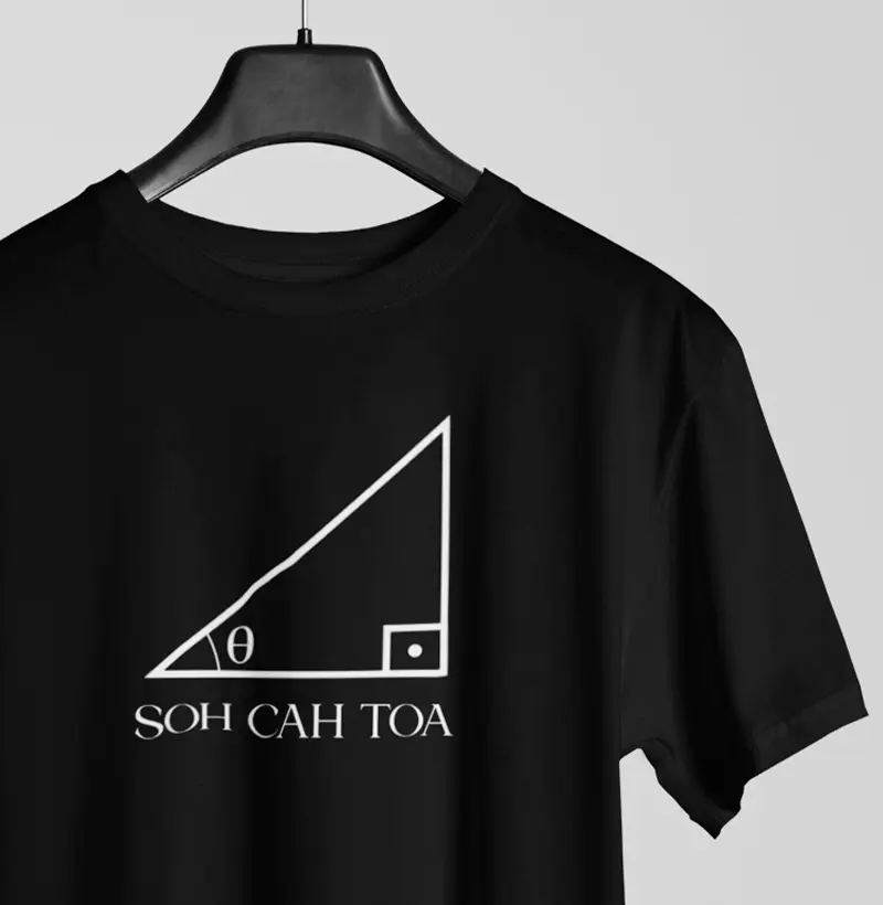 Camiseta - "SOH CAH TOA"