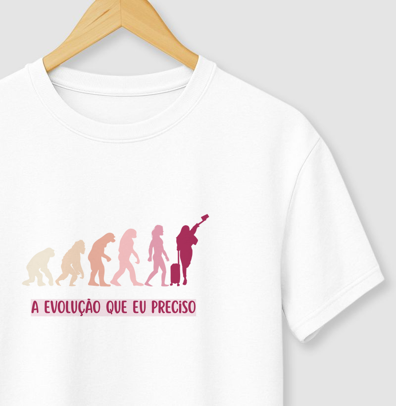 A EVULOÇÃO QUE EU PRECISO -  VIAJAR