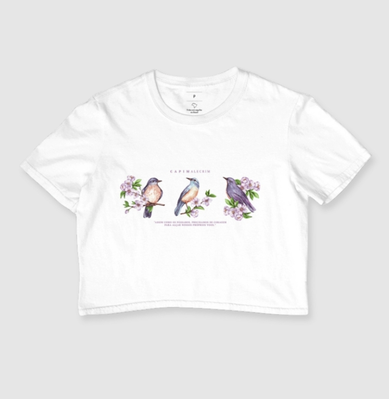 T-shirt Cropped Voar