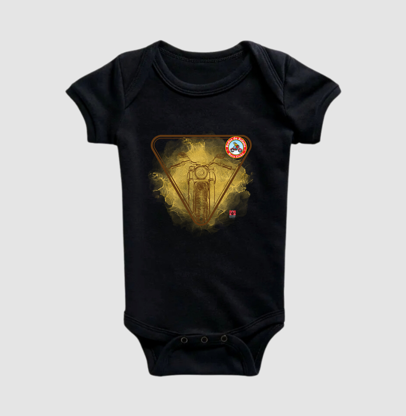 Body Infantil - Motociclismo no peito