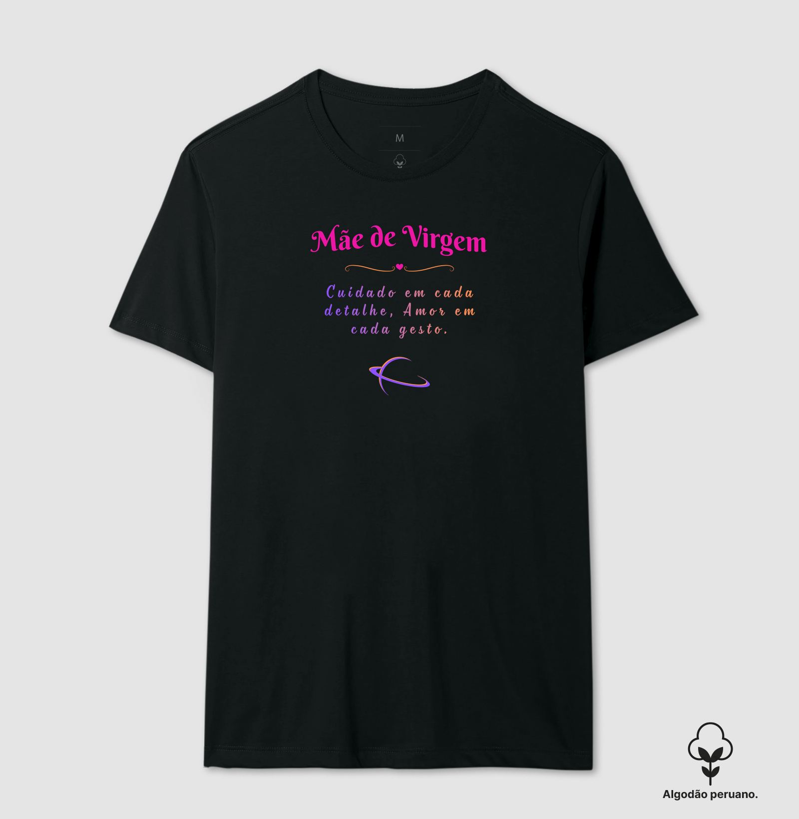 Mãe de Virgem  - Camiseta Algodão Peruano