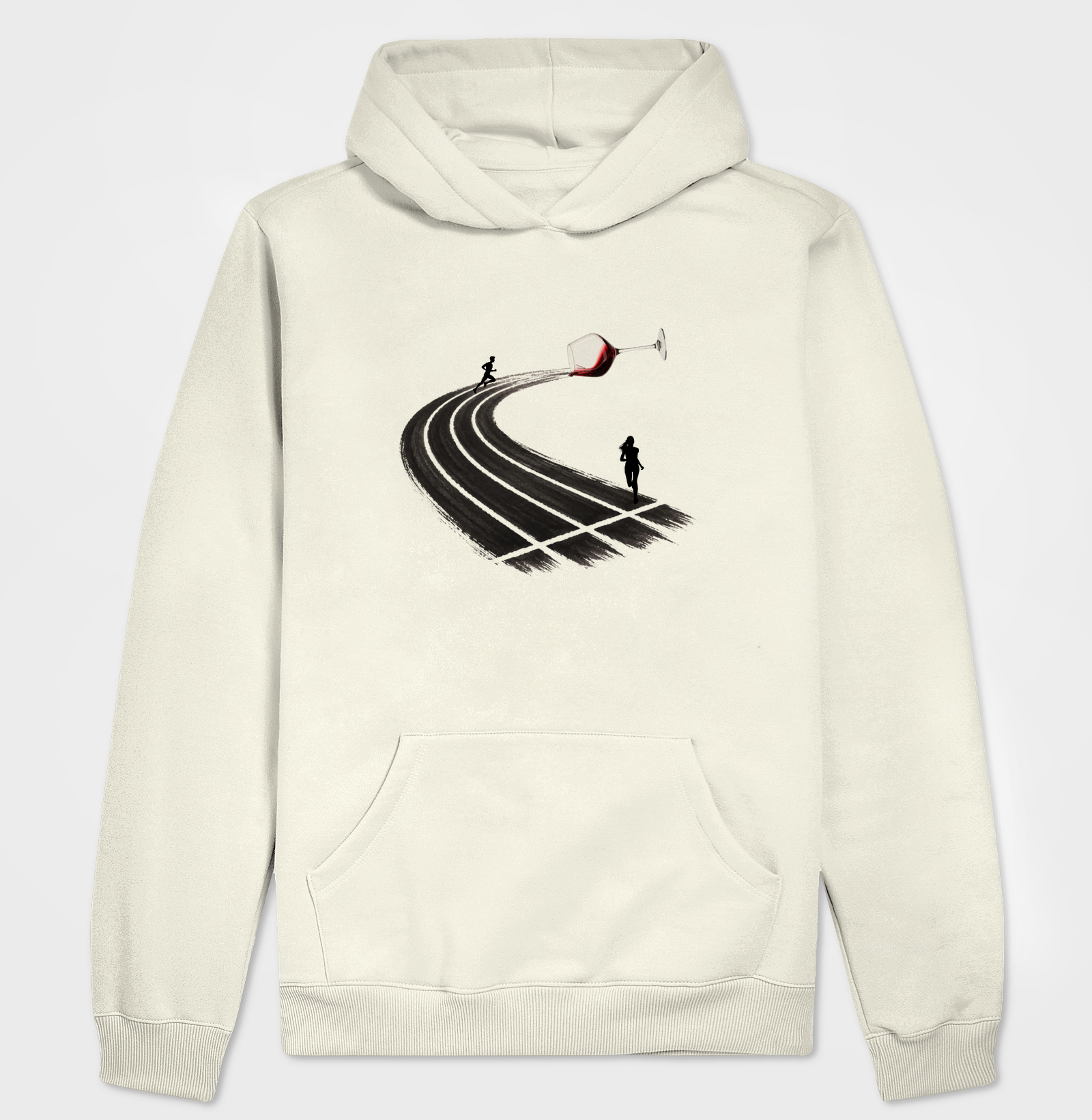 Corrida e vinho - Hoodie Moletom