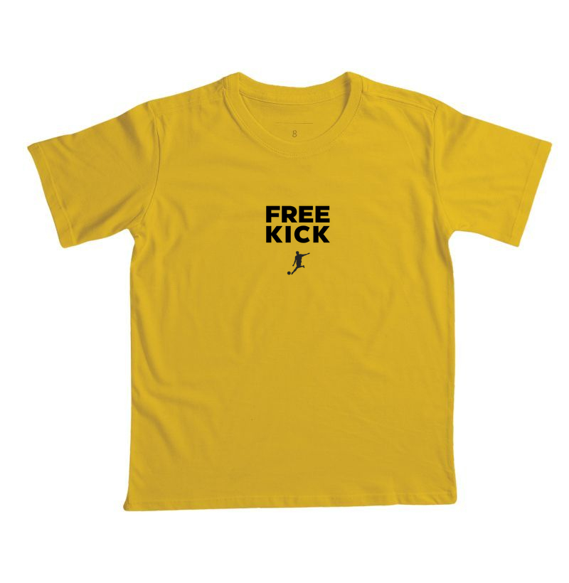 CAMISETA INFANTIL FREE KICK SILHUETA CHUTE