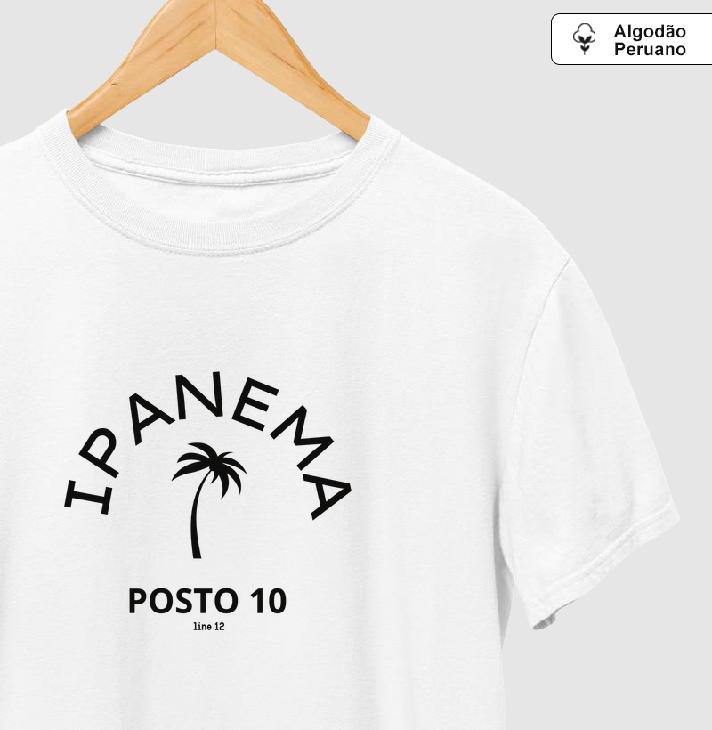IPANEMA POSTO 10 - BRANCO | PRETO