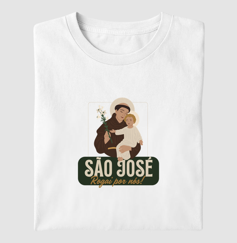 Camiseta Cristã Guardião da Família – São José | Milagree