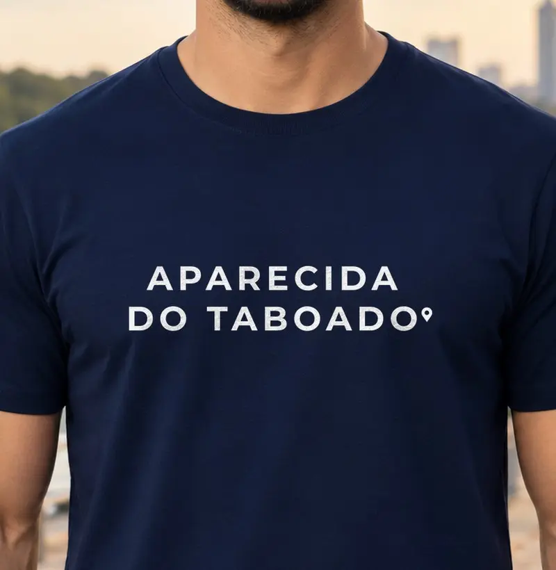 Aparecida do Taboado | Pin MS - Camiseta