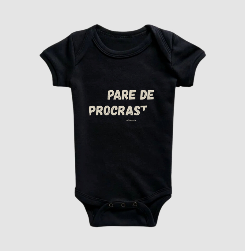 Pare de Procrastinar - Body Infantil