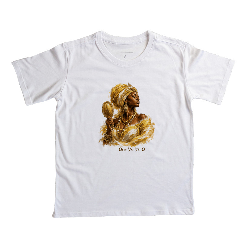 Ora Yê Yê Ô Mamãe da cachoeira - Camiseta Infantil