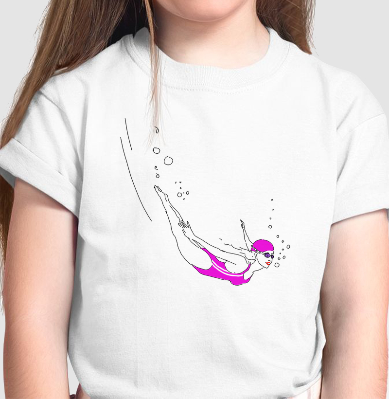 Mergulho - Camiseta Infantil
