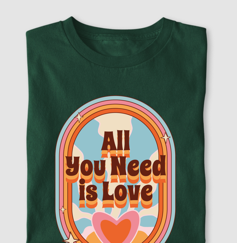 All you need is love - Retrô 70's