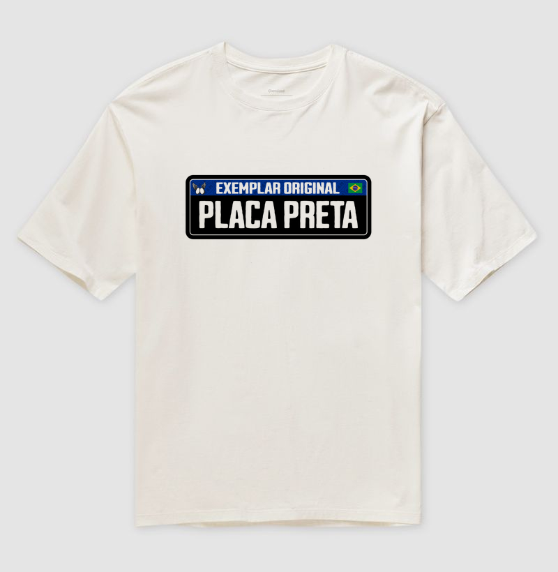 Exemplar Original – Placa Preta