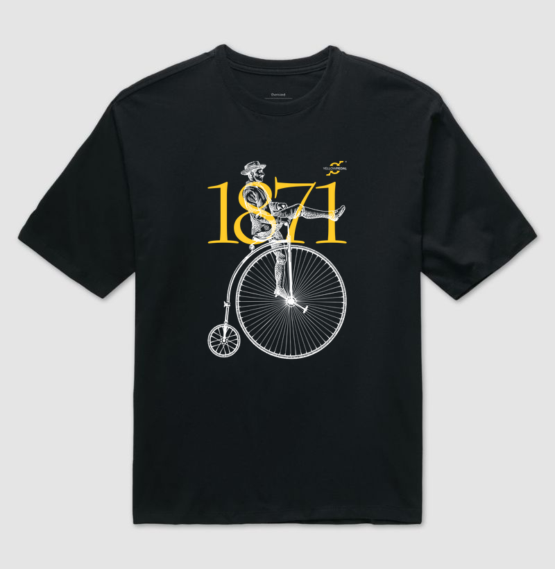 CAMISETA OVERSIZED YELLOWPEDAL ARIEL 1871