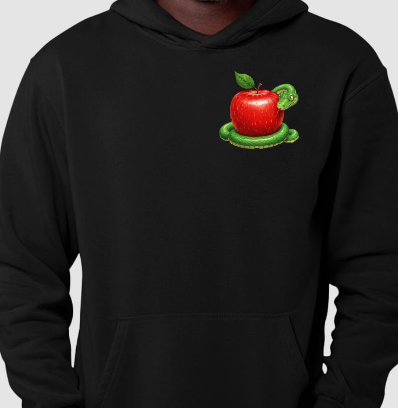 Hoodie Moletom - Pecado Original - Maçã