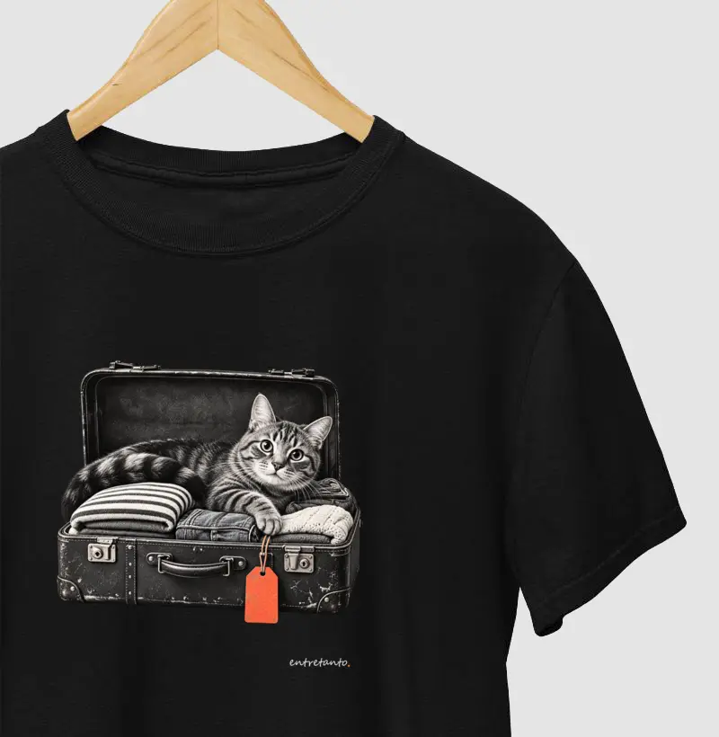  Camiseta Já Estou na Mala 