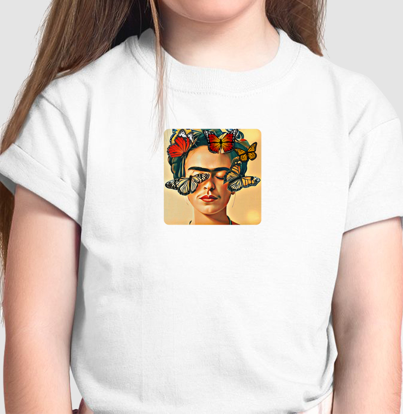 FRIDA EM TONS TERROSOS INFANTIL