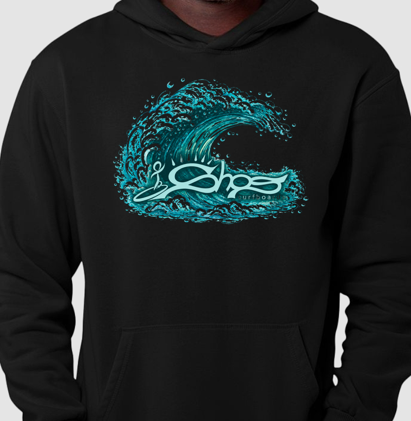 Hoodie Surf Shos Big Wave