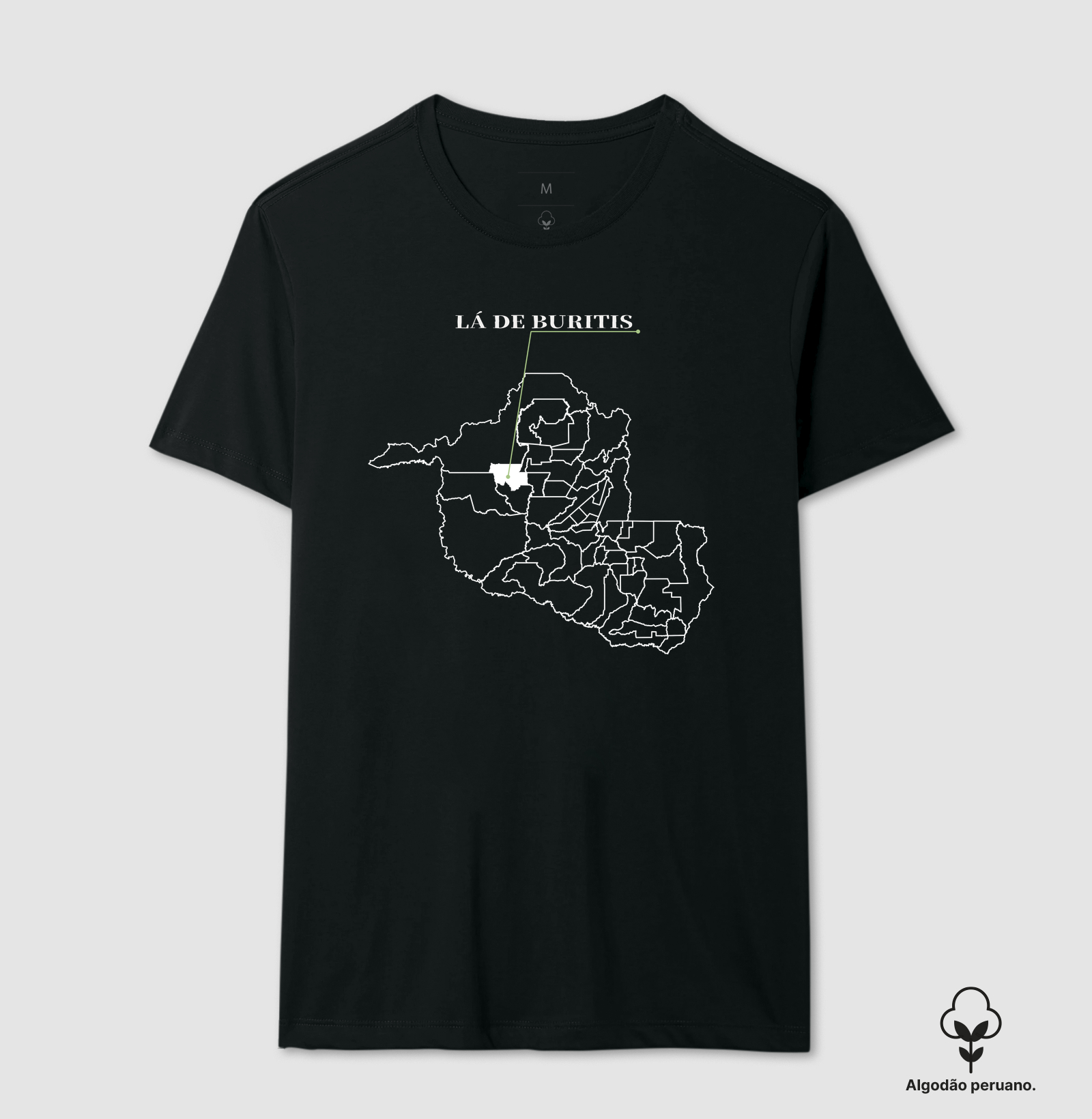 Buritis | Origem RO - Camiseta Algodão Peruano