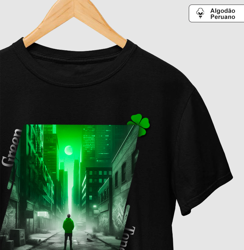 Camiseta Premium Futuro Verde