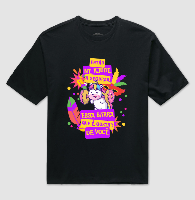 Então me ajude a segurar, essa barra que é gostar de você